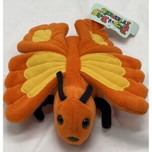 VTG Plush Creations Betsy Butterfly Bean Bag Friends Stuffed Animal 1996 RARE
